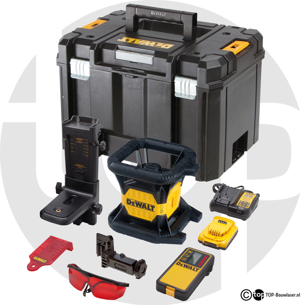 DCE074D1R-QW Bouwlaser Set Horizontaal/Verticaal
