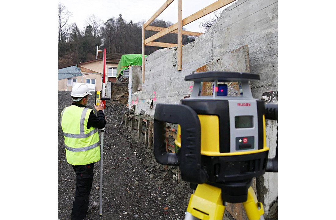 Rugby CLH-CLX100 Bouwlaser Horizontaal