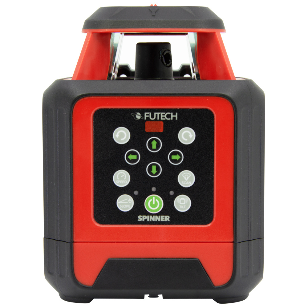 Spinner Groen Bouwlaser Kofferset