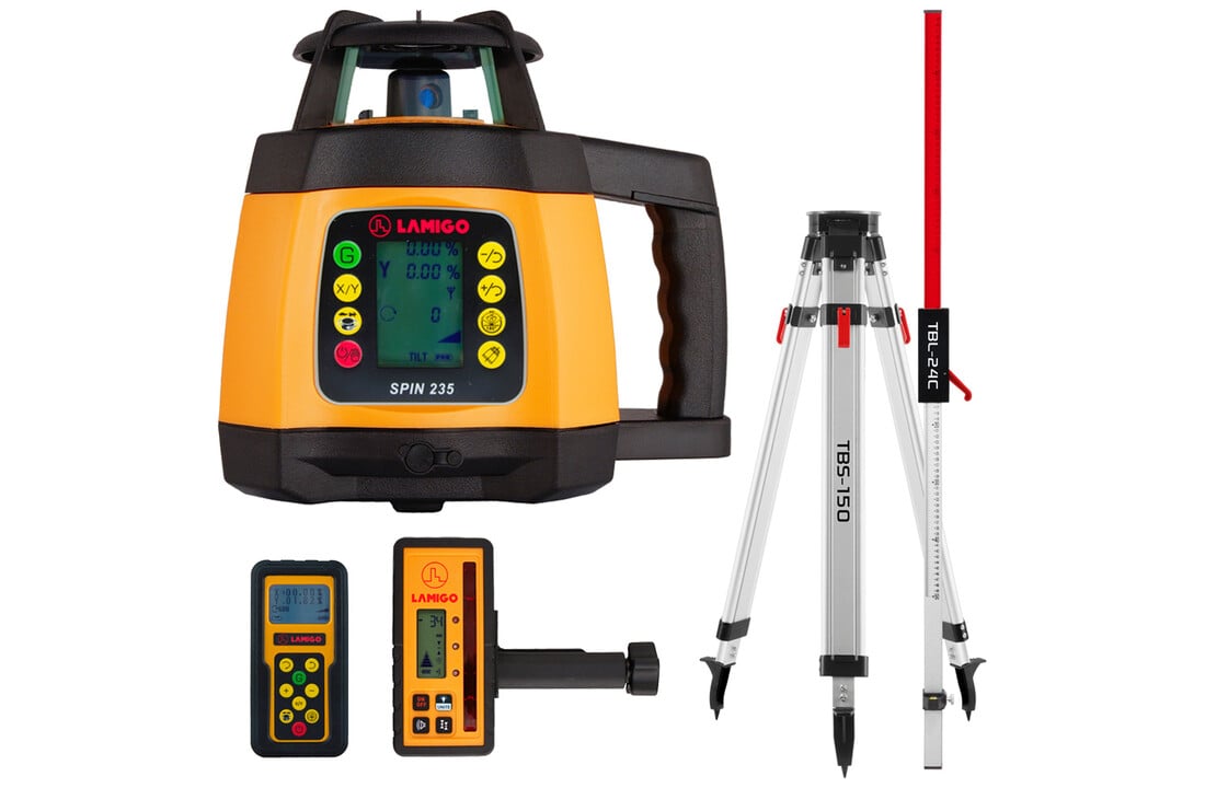 SPIN 235 Dubbel Afschot Bouwlaser