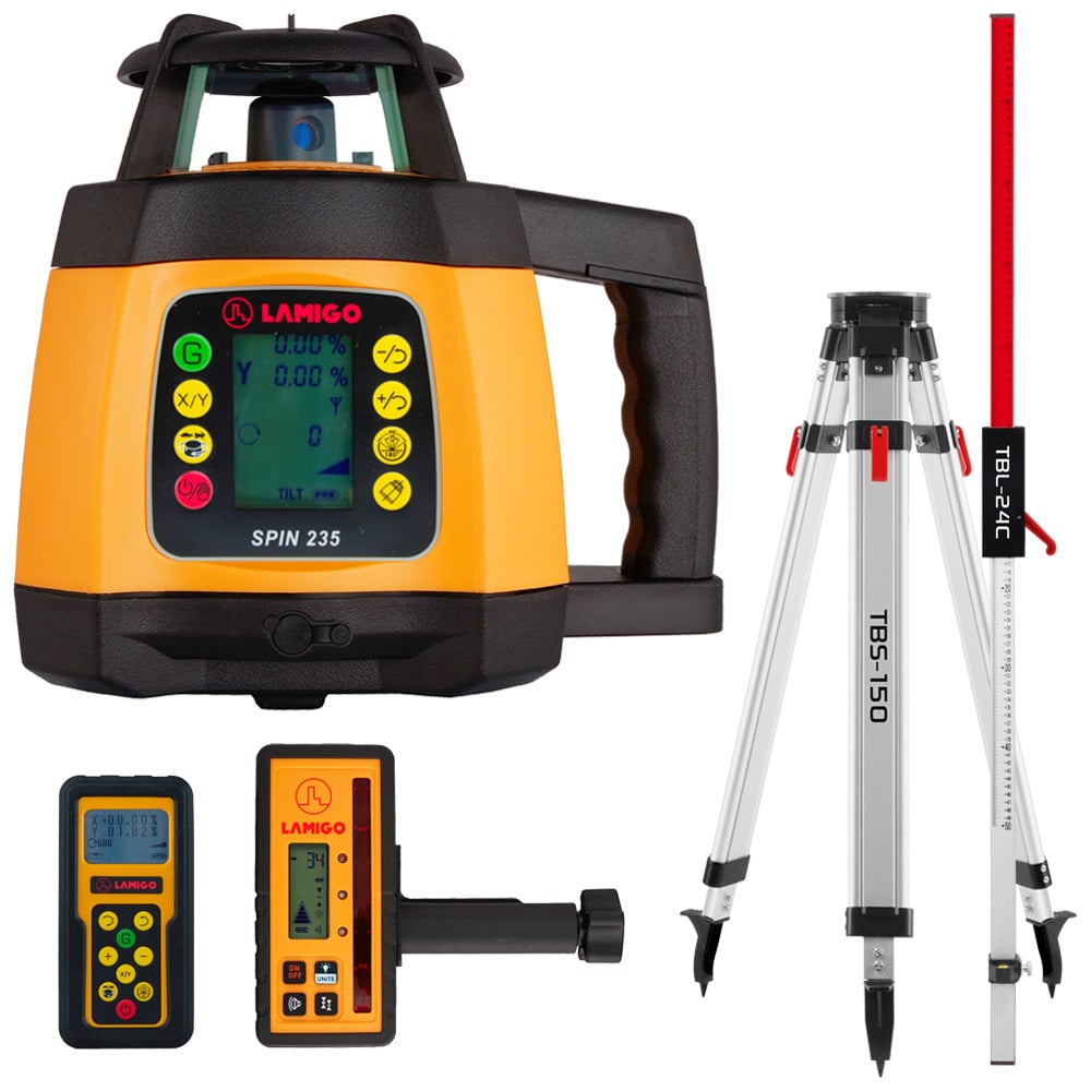 SPIN 235 Dubbel Afschot Bouwlaser