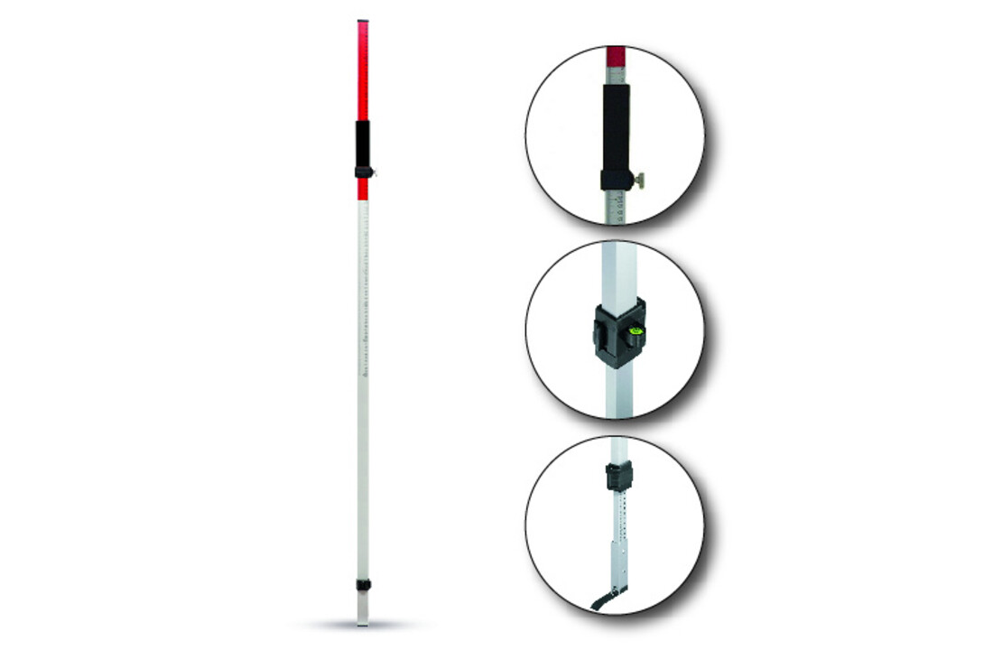 Laserbaak met Snelspanschroef 3.6 meter