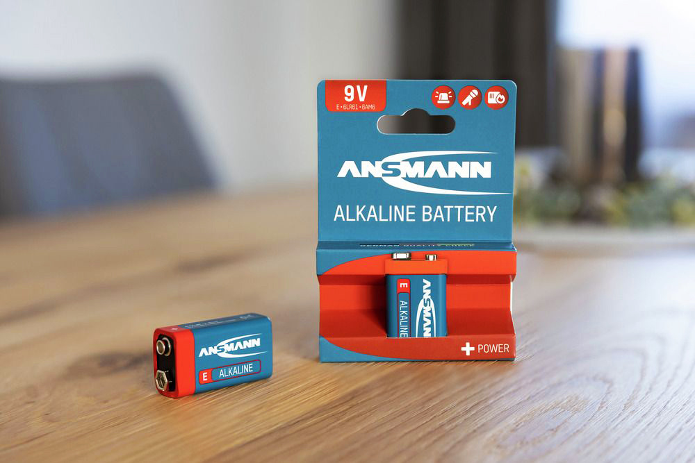 9V E-Blok Batterij Alkaline