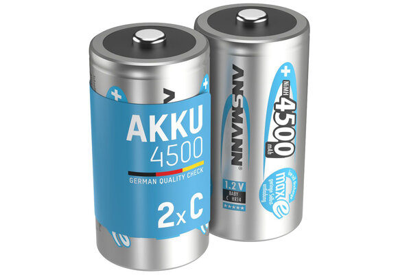 2x C-Cell Batterij NiMH 4500mAh