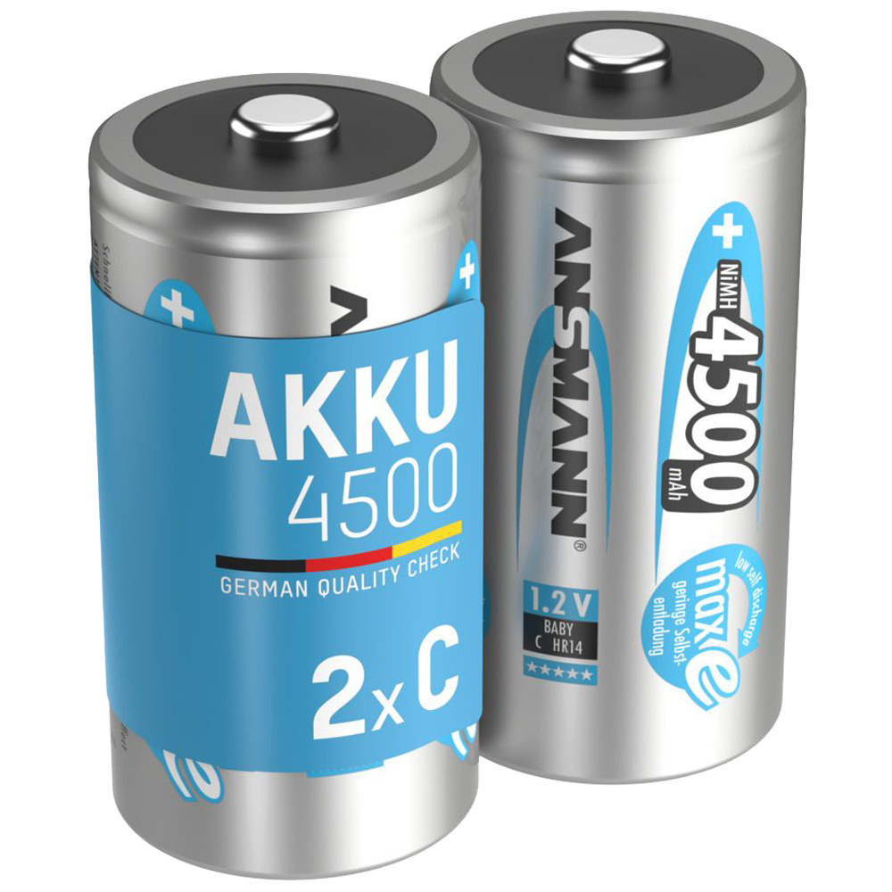C-Cell 4500mAh NiMH blister 2stk
