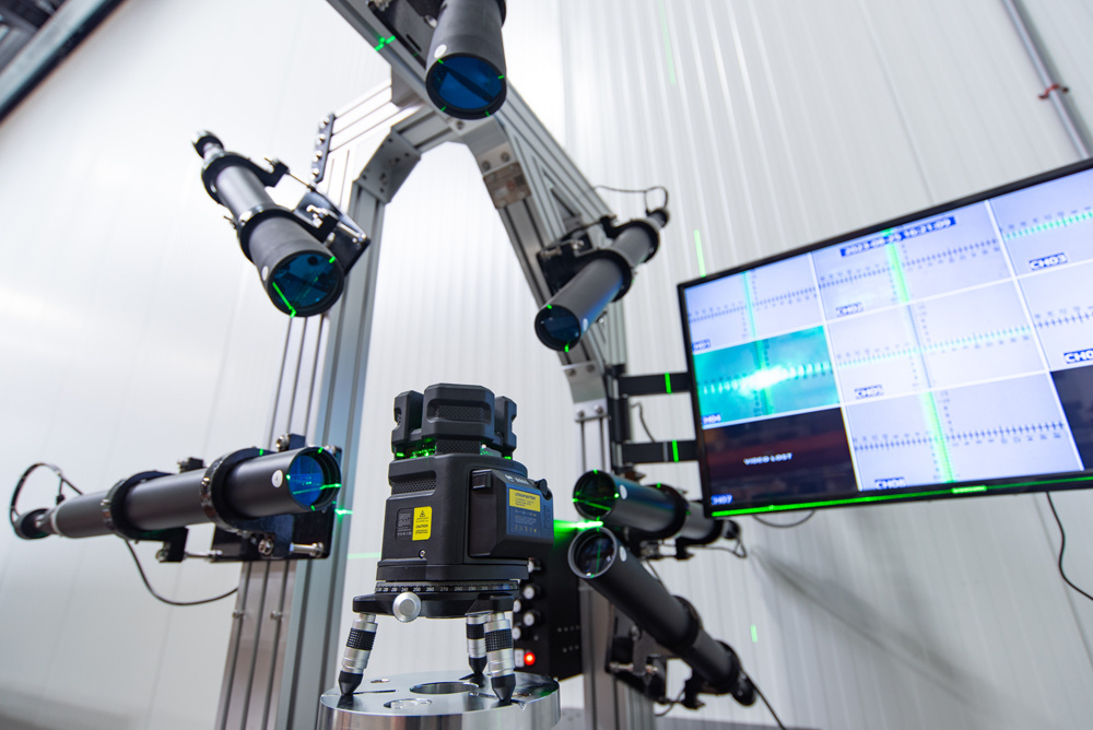 Kalibratie, ijken, keuren bouwlaser