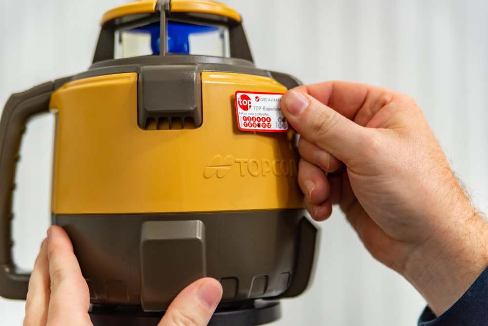 Kalibratie, ijken, keuren bouwlaser