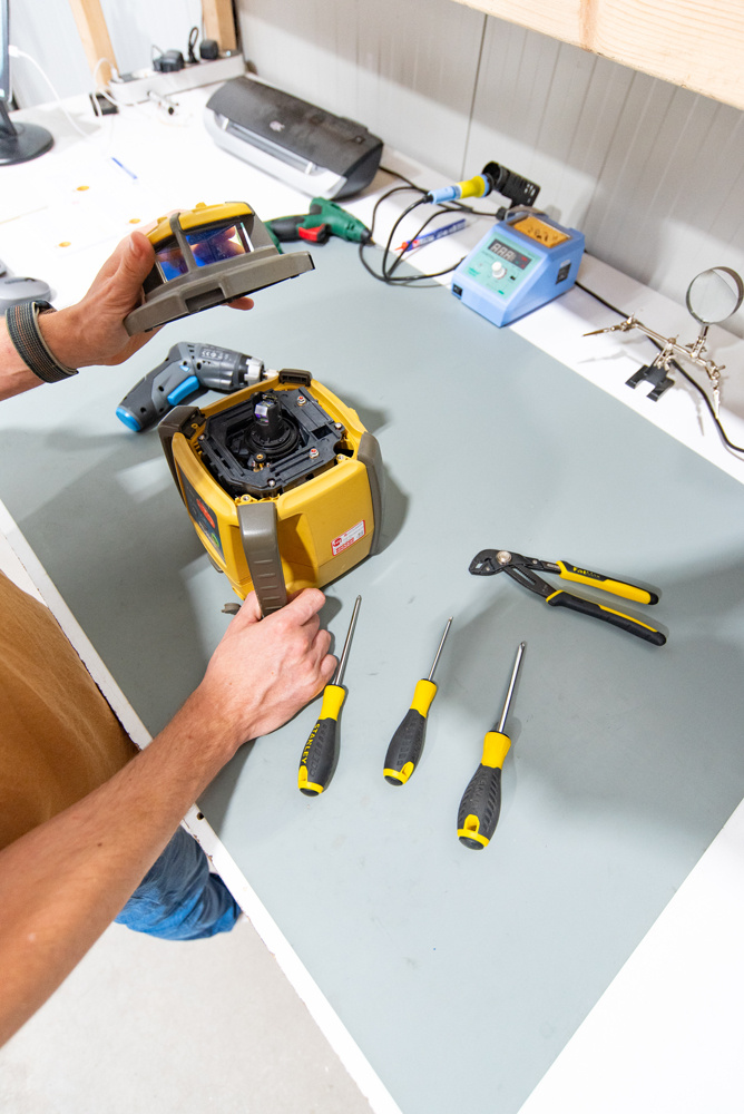 Kalibratie, ijken, keuren bouwlaser