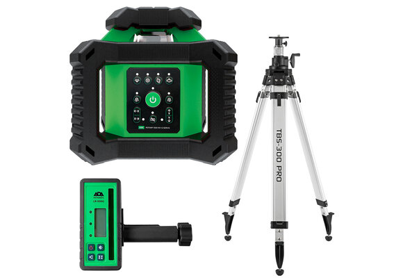 ROTARY 500HVG Groene Bouwlaser Set