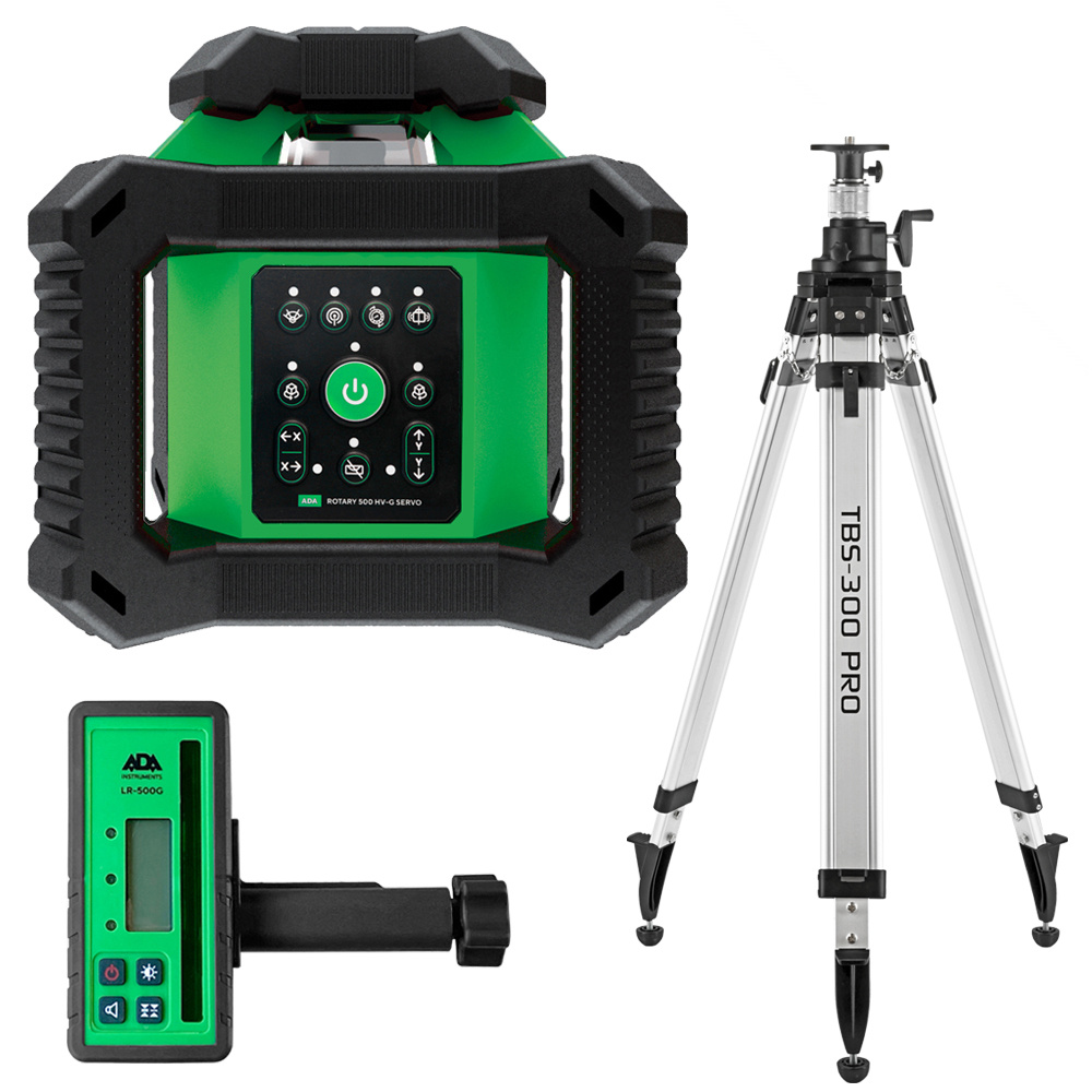 ROTARY 500HVG Bouwlaser Set Groen