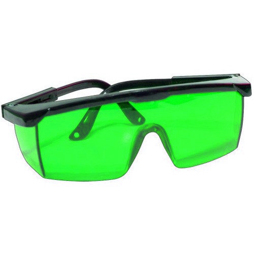 Laserbril Groen + Etui