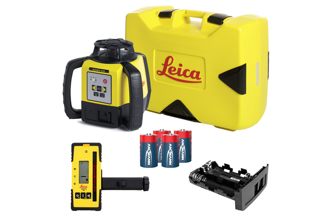 Rugby 640 H/V Bouwlaser Set