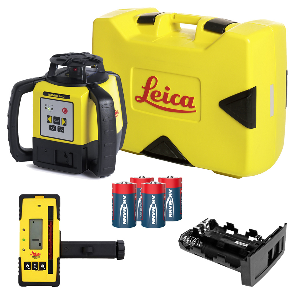 Rugby 640 H/V Bouwlaser Set