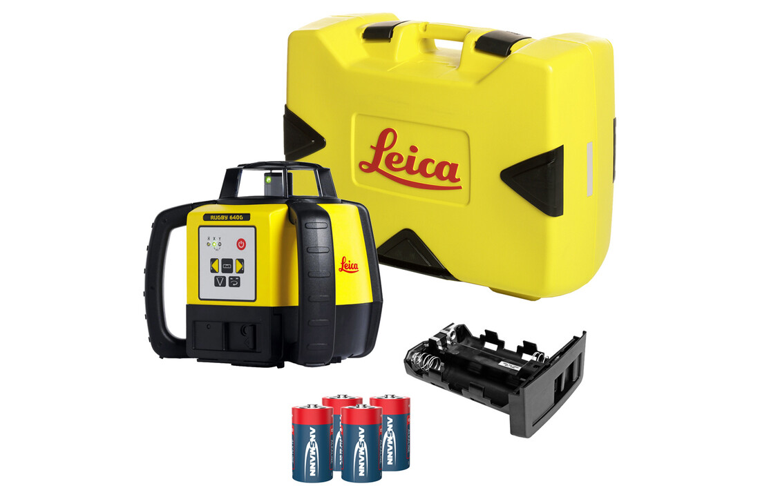 Rugby 640G Groene Bouwlaser Set