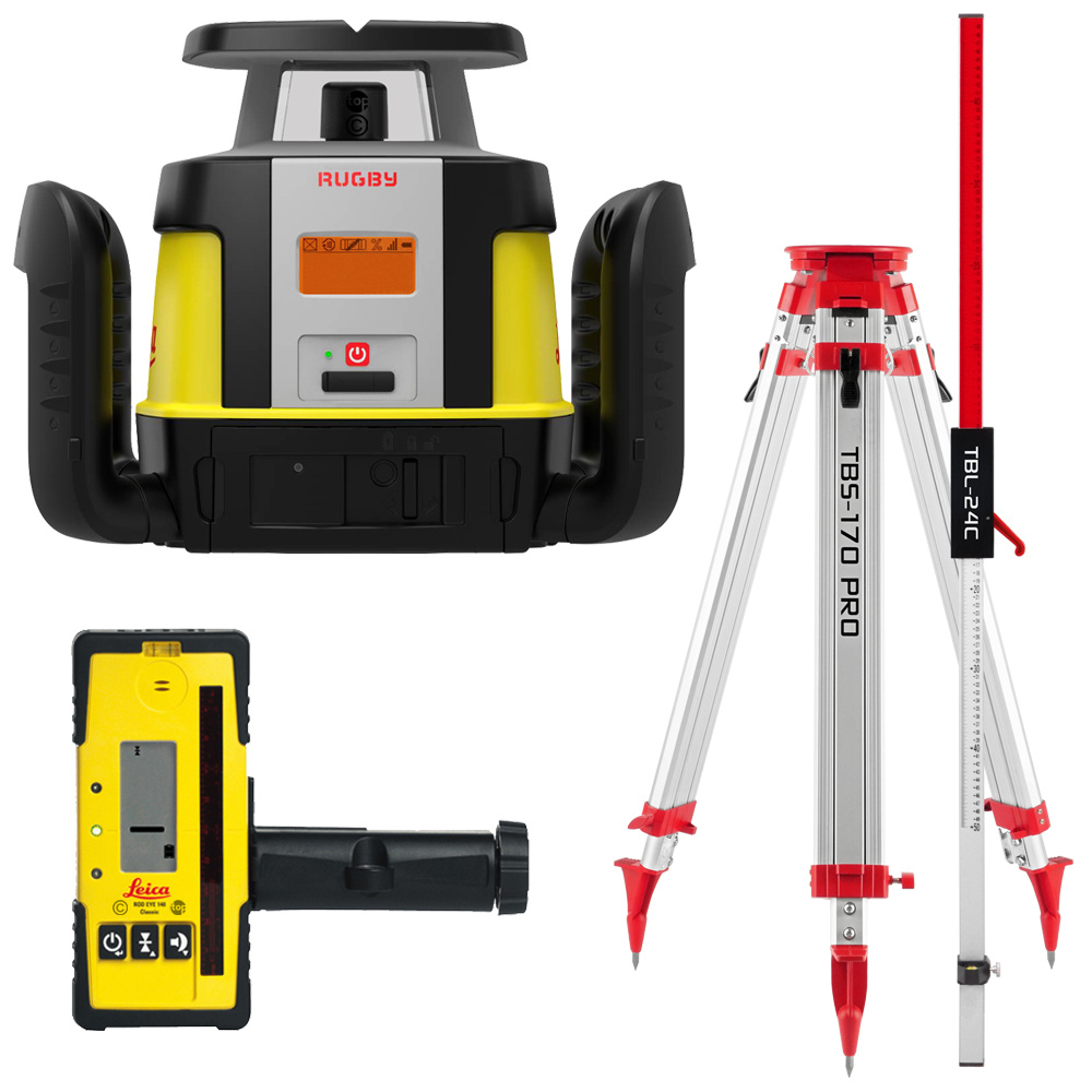 Rugby CLH-CLX100 Bouwlaser Horizontaal