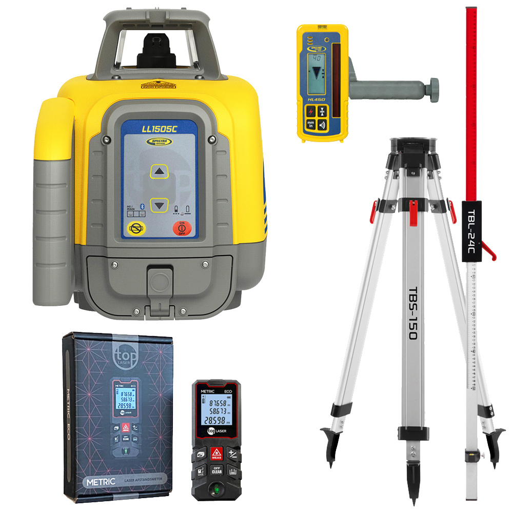 LL1505C Bouwlaser Set