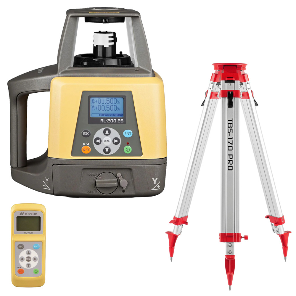 RL-200 2S Dubbel Afschot Bouwlaser