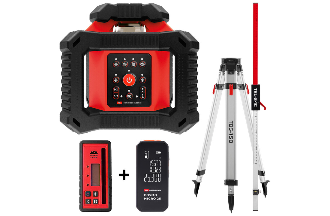 ROTARY 500HV Roterende Bouwlaser Set