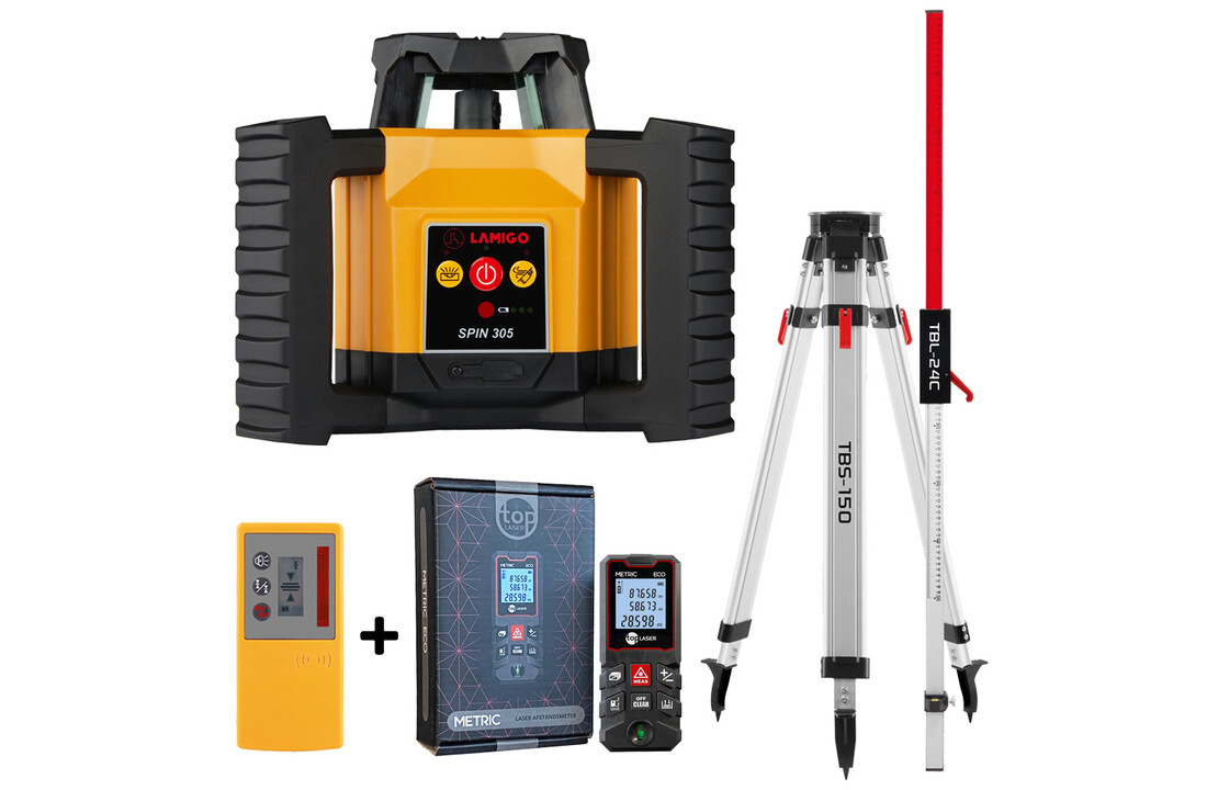 SPIN 305 Roterende Laser Set