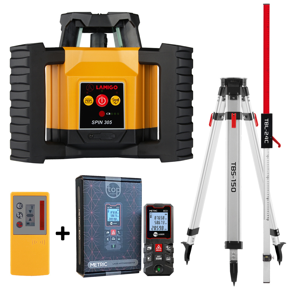 SPIN 305 Roterende Laser Set