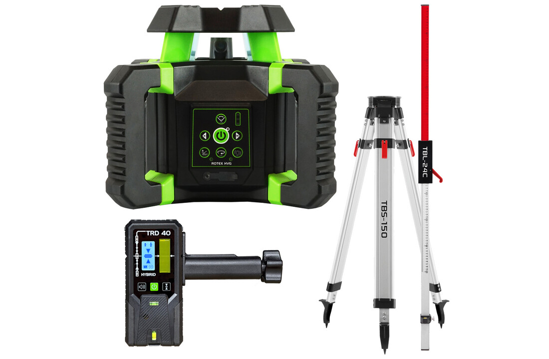 ROTEX HVG Roterende Laser Set