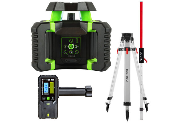 ROTEX HVG Bouwlaser Groen Set