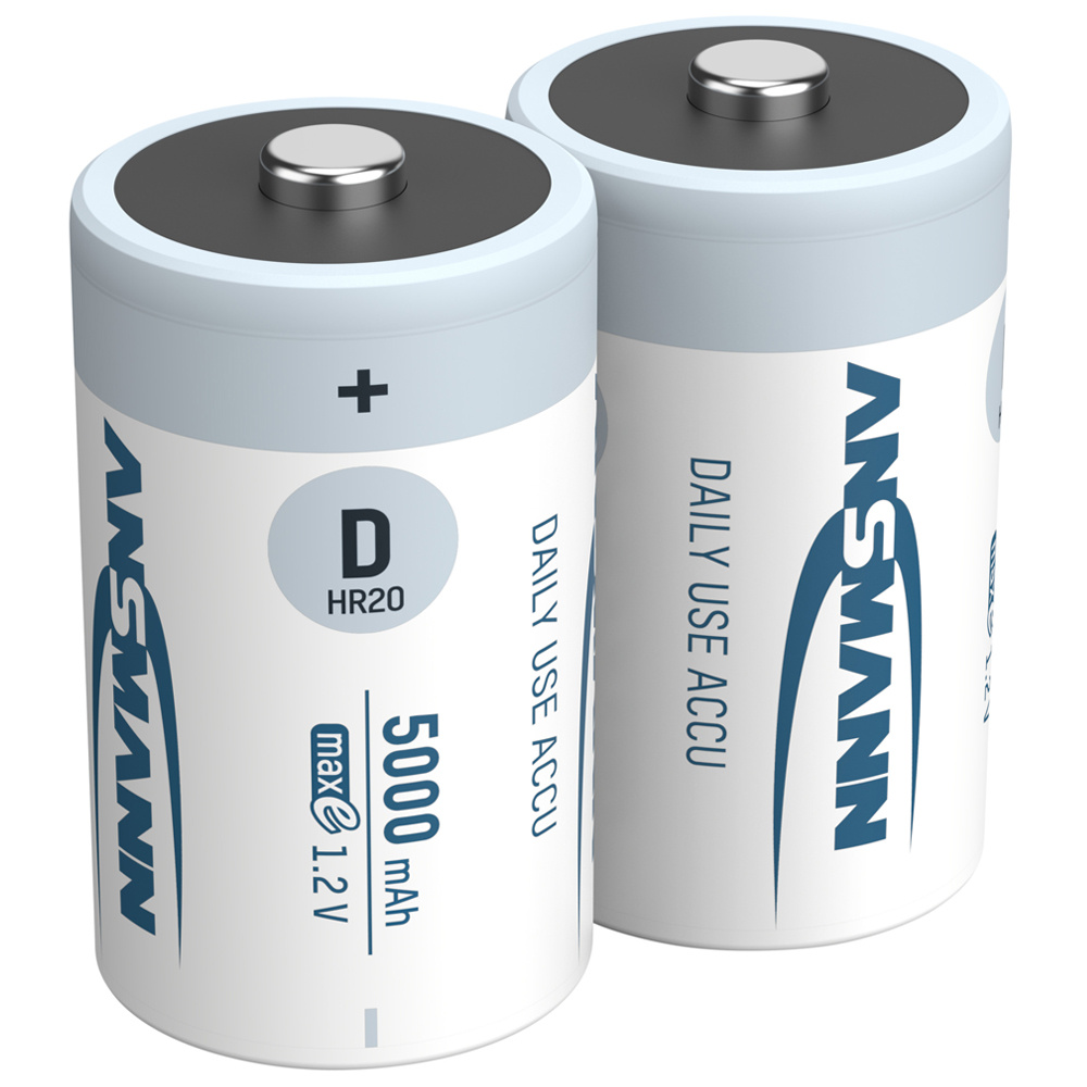 D-Cell 5000mAh NiMH Blister 2stk