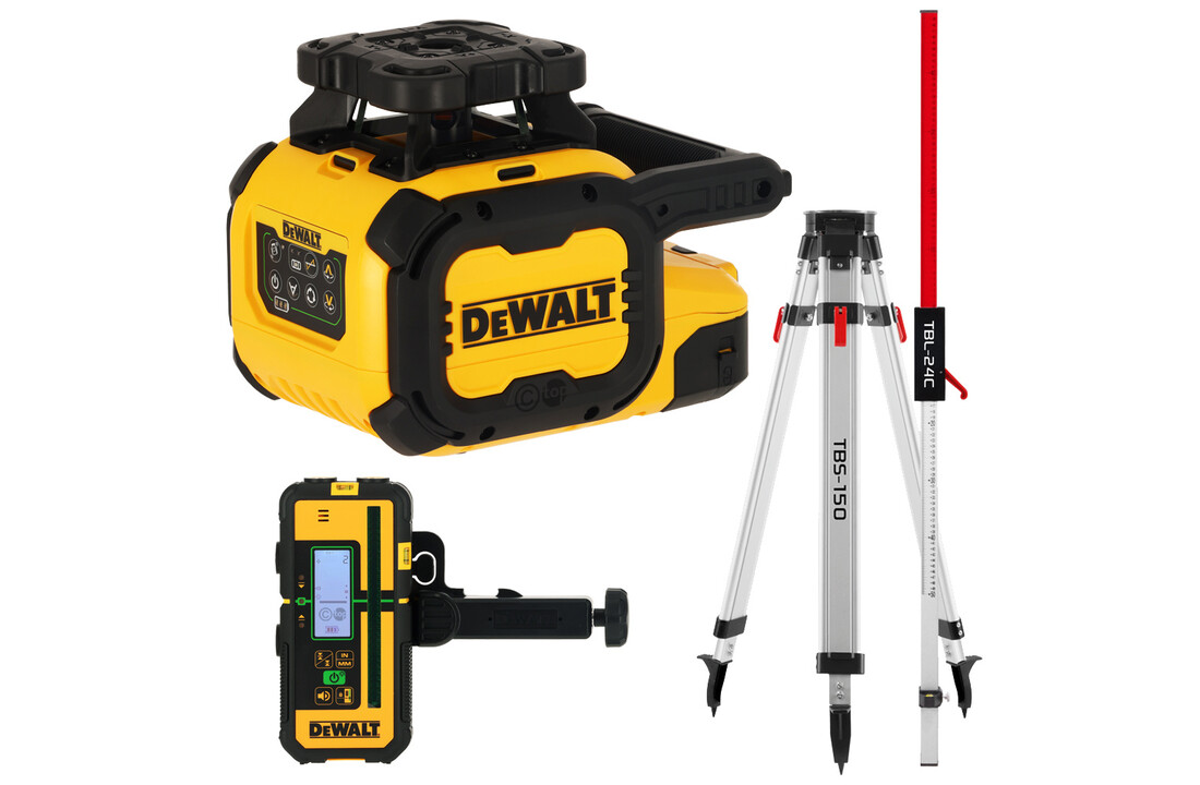 DCLE15221G-QW Bouwlaser Groen Set