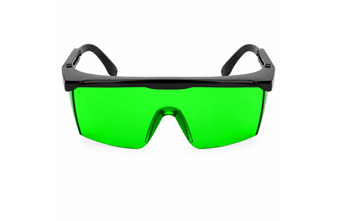 Laserbril Groen + Etui