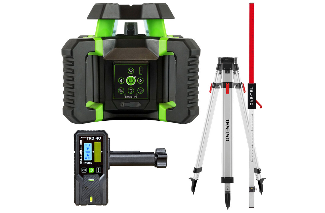 ROTEX HVG Roterende Laser Set
