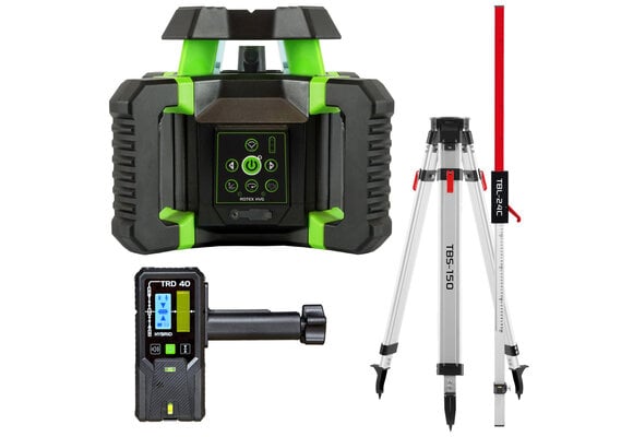 ROTEX HVG Bouwlaser Groen Set