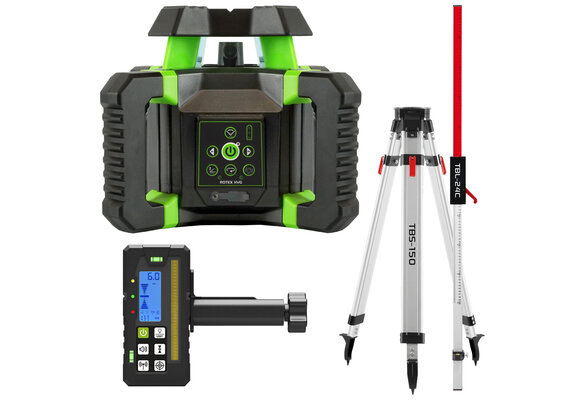 ROTEX HVG TRACKING Bouwlaser Set