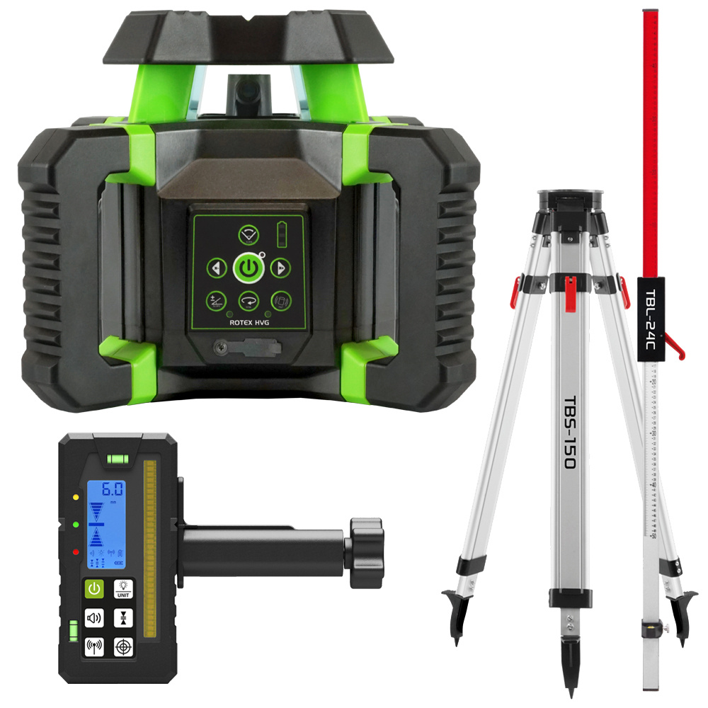 ROTEX HVG TRACKING Roterende Laser Set Groen