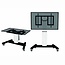 NewStar M2500TSILVER Elektrische TV Standaard