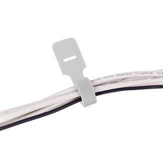 Dataflex Kabelbinders Klittenband 10 stuks Wit
