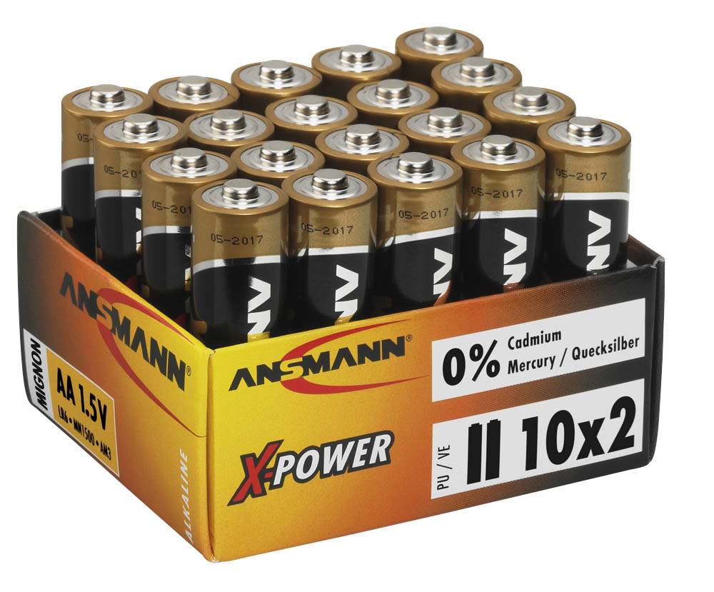 20x AA Batterij X-Power