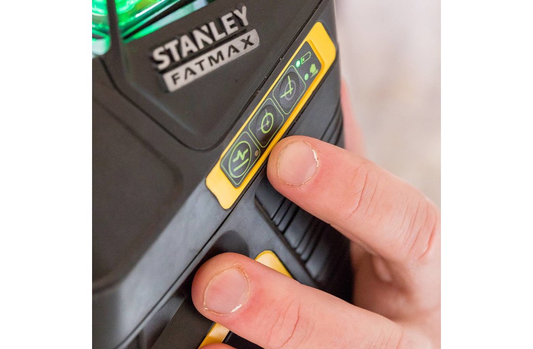 360° Laser + 2 Verticale Laserlijnen Groen