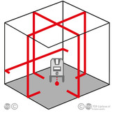 PROLiner 4V Kruislijnlaser 5-Lijns