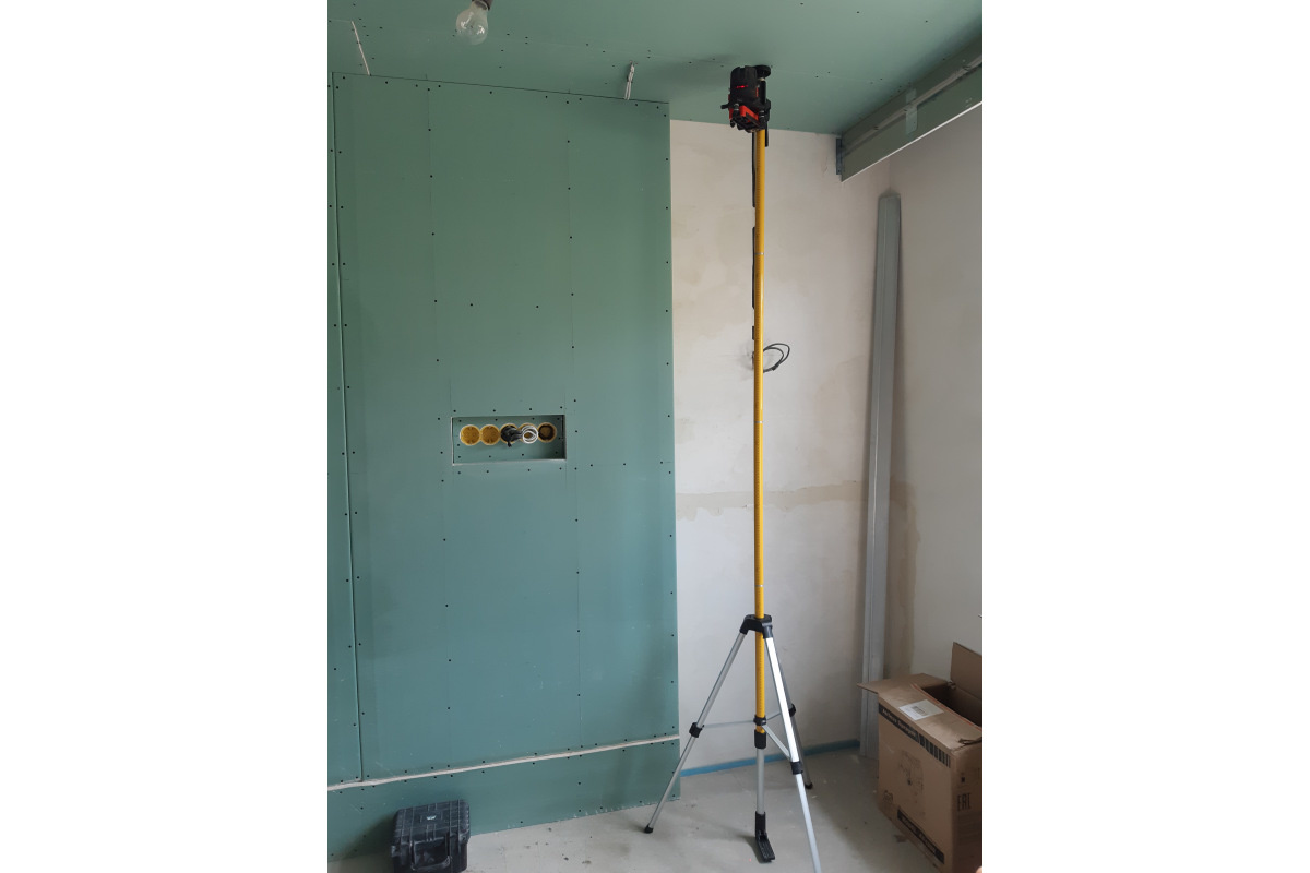 SILVER PLUS Combi Paalstatief 360cm incl. Magnetic Lift