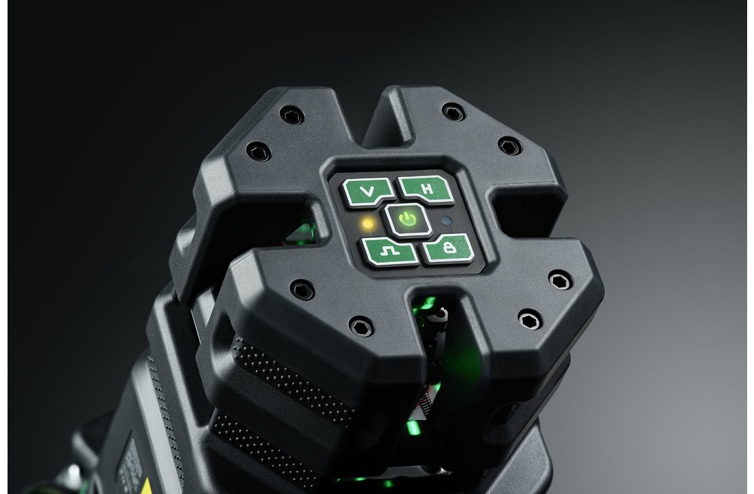 6D SERVOLINER Groen 8-Lijns Lijnlaser