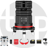 6D SERVOLINER Rood 8-Lijns Lijnlaser