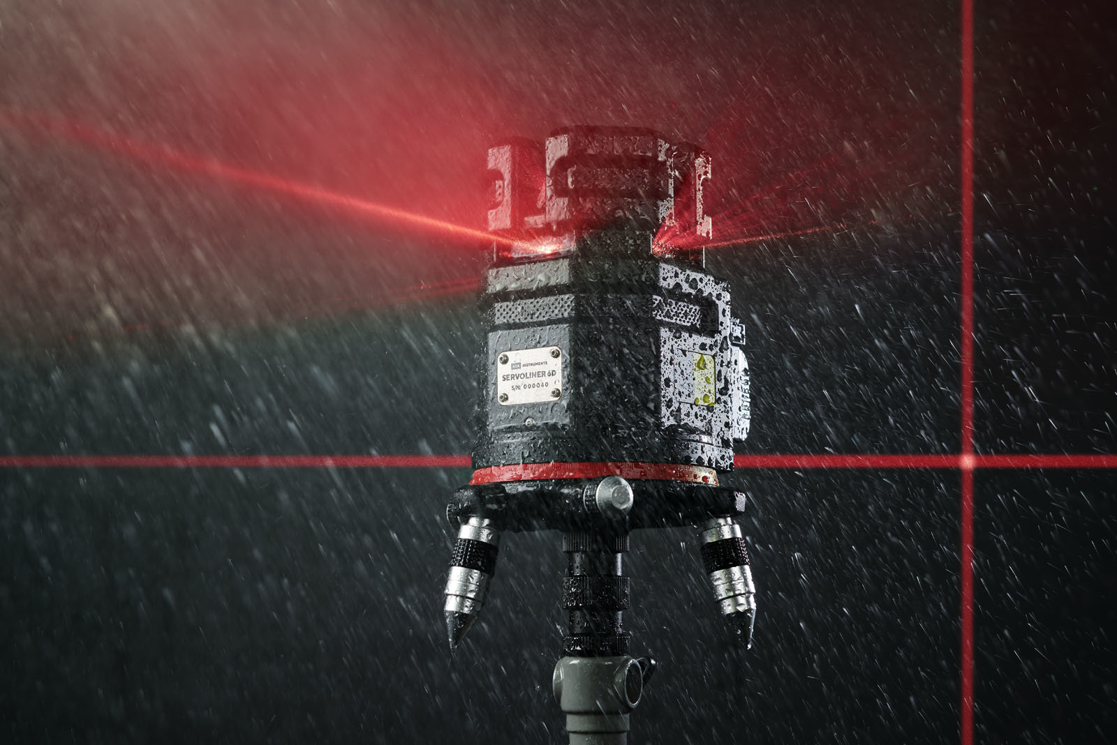 6D SERVOLINER Rood 8-Lijns Lijnlaser