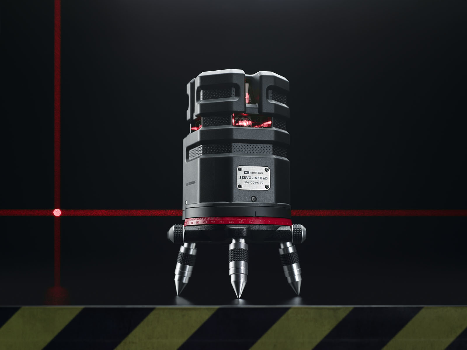 6D SERVOLINER Rood 8-Lijns Lijnlaser