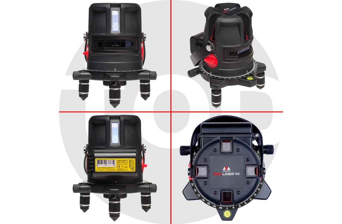 PROLiner 4V Kruislijnlaser 5-Lijns