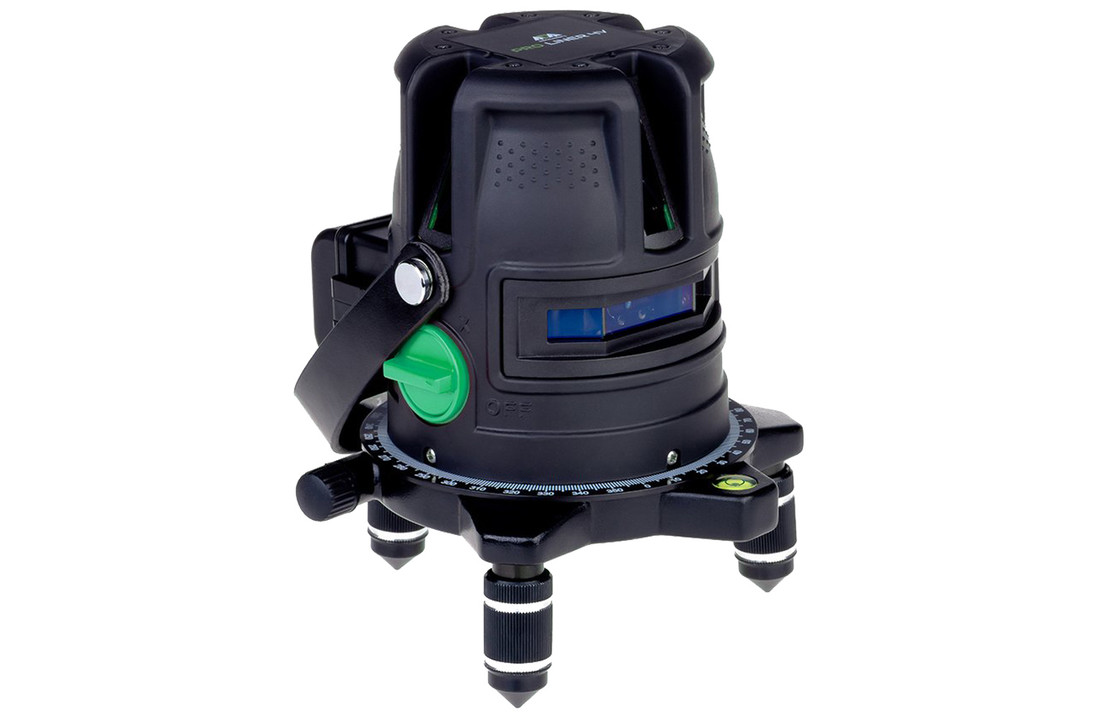 PROLiner 4V Groen Kruislijnlaser 5-Lijns Groen