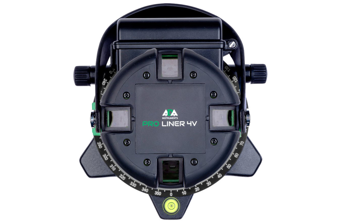 PROLiner 4V Groen Kruislijnlaser 5-Lijns Groen