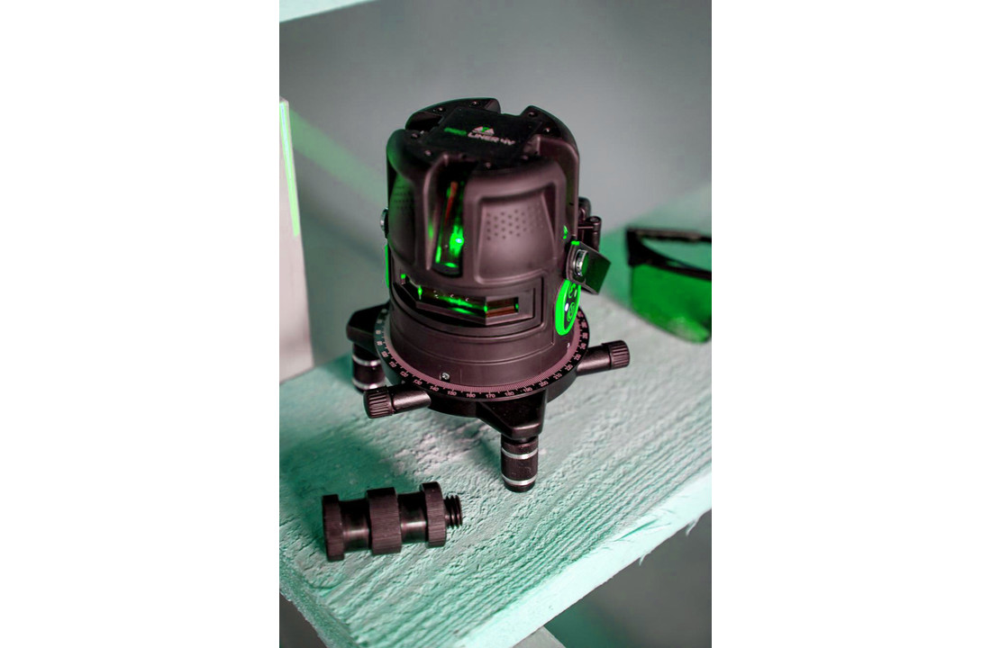 PROLiner 4V Groen Kruislijnlaser 5-Lijns Groen