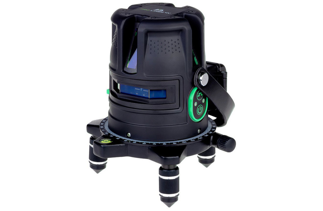 PROLiner 4V Groen Kruislijnlaser 5-Lijns Groen