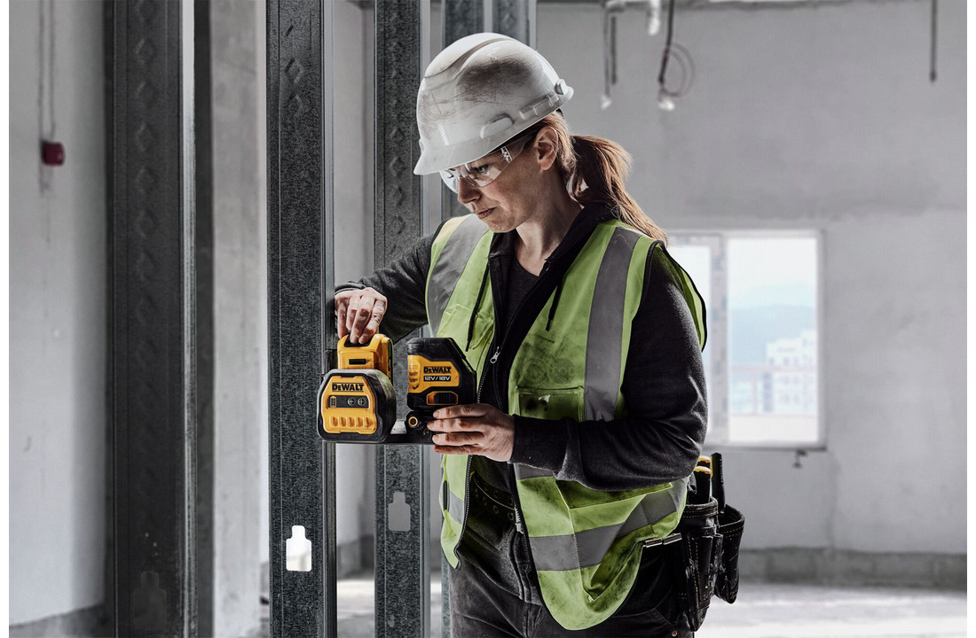 DCE088D1G18 Lijnlaser Groen 18V