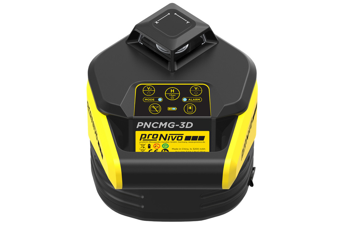 PNCMG-3D 3x360° Lijnlaser Groen